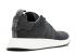 Adidas sneakersnstuff X Nmd r2 สีเทา Melange Core Heather Solid Dark Black BY2789