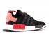 Adidas Womens Nmd r1 Black Rose Bold Red Tactile D97088