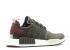 Adidas Womens Nmd r1 Olive Maroon Brown White Red BA7752