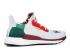 Adidas Pharrell X Solar Hu Glide White Core Bold Green Footwear Noir BB8044