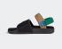 Adidas Adilette 4.0 Sandal Core Black Carbon Bold Green H03417