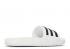 Adidas Adilette Boost Slides Blanc Noir Stripes Core Cloud FY8155