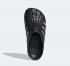 Adidas Adilette Clog Slide Sandal Core Zwart Zilver Metallic FY8969