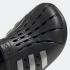 Adidas Adilette Clog Slide Sandal Core Sort Sølv Metallic FY8969