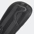 Adidas Adilette Clog Slide Sandal Core Sort Sølv Metallic FY8969