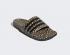 Adidas Adilette Comfort Sandals Hazy Beige Core กระดาษแข็งสีดำ FZ4876