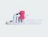 Hello Kitty x Adidas Originals Adilette Slides Wolkenweiß Kernschwarz Pink Fusion IG8419