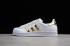 Adidas Originals Superstar Cloud White Gold Metallic Schuhe S81872