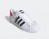 Adidas Superstar 50 Run DMC Cloud White Core Black Hi-Res Red FX7616