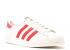 Adidas Superstar 80s Vintage Deluxe Schoenen Wit Uit Scarlet B35982
