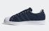 Adidas Superstar Canvas Beyaz Mavi Ayakkabı FW2652 .
