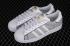 Adidas Superstar Cloud Hvid Grå Metallic Guld AJ7922