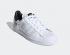 Adidas Superstar Warna-warni Trefoil Cloud Putih Hijau Inti Hitam FW5388