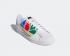 Adidas Superstar Pure Colorful Trefoil Core White Red Blue FU9519