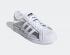 Adidas Superstar Pemasok Transparan Warna Inti Hitam Awan Putih FZ0245