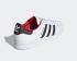Adidas Superstar Walentynki Biały Czarny Czerwony FW6384