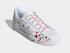 Adidas Dames Superstar Valentijnsdag Wit Kern Zwart Glory Roze FV3289