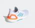 Sepatu Adidas Primeblue UltraBoost 20 Sharp Blue White True Orange EG0768