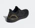Adidas UltraBoost 20 Core Noir Métallique Or Chaussures de Course EG0754