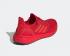 Adidas UltraBoost 20 Core Negro Solar Rojo Muestra Boost Scarlet EG0700