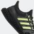 Adidas Ultra 4D Core Black Almost Lime Silver Metallic GZ4499