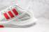Adidas Ultra Boost 2021 Cloud White University Red FW4819