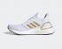 Adidas Ultra Boost 20 Nube Blanco Oro Metálico Núcleo Negro EG0727