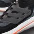 Adidas Ultra Boost 21 Zwart Lichtblauw Oranje FY0389