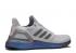 Adidas Womens Ultraboost 2020 Blue Boost Grey Three Dash Violet Metallic EG1369
