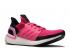 Adidas Dames Ultraboost 19 Shock Roze Kern Zwart Wit Wolk G27485
