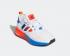 παπούτσια Adidas ZX 2K Boost Cloud White Solar Red Blue FX9519