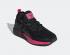 Mujer Adidas ZX 2K Boost Negras Shock Pink Zapatos FV8986