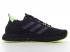 tênis de corrida Adidas 4D Glide Core preto verde FY3966