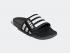 Adidas Adilette Comfort Verstelbare Slides Core Black Cloud Wit Grijs Six EG1344