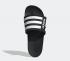 Adidas Adilette Comfort Chanclas ajustables Core Black Cloud White Grey Six EG1344