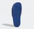 Adidas Adilette Comfort Slides Cloud Wit Scarlet Koningsblauw EG1853