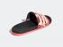 Adidas Adilette Comfort Slides Core Nero Lino Rosa Segnale FW7256