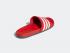 Adidas Adilette Comfort Slides Scarlet Cloud Bianco Grigio Six EG1852