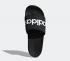Adidas Adilette Comfort Slides Kapcie Czarne Obuwie Białe FX4293