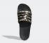 Adidas Adilette Comfort Slides Wild Pine Core Negro Marrón Oscuro FZ4686