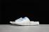 Adidas Adilette Lite Slides Nuvem Branco Azul Sapatos FU9138
