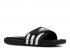 Adidas Adissage Slides Running Czarny Biały 078285
