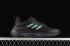 Adidas Alphamagma Core Black Green Running Shoes GV7917