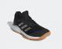 Adidas Court Team Bounce Core Hitam Perak Metalik Cloud Putih EF2638