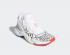 Adidas DON Issue 2 GS Détermination sur la négativité Chaussures Blanc Rouge Bleu G57969