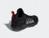 阿迪達斯 Dame 7 Opponent Advisory Core 黑色鞋類白色鮮豔紅色 FY9939