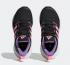 Adidas FortaRun 2.0 Cloudfoam Core Zwart Beam Roze Violet Fusion HP6617