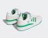 Adidas Forum Low Cloud สีขาวสีเขียว Lucid สีชมพู IE7422