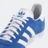 Adidas Gazelle Blue Cloud White Gold Metallic GX2207