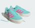 Adidas Gazelle Bold Flash Aqua Lucid Pink Cloud White ID7026